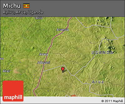 Satellite 3D Map of Michu