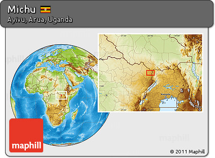 Physical Location Map of Michu