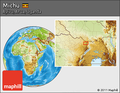 Physical Location Map of Michu