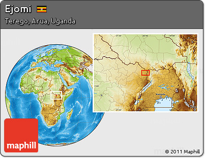 Physical Location Map of Ejomi