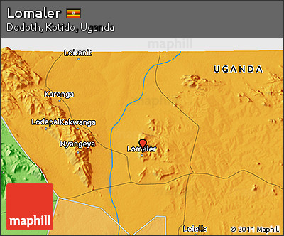 Political 3D Map of Lomaler