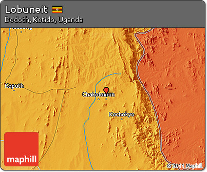 Political 3D Map of Lobuneit