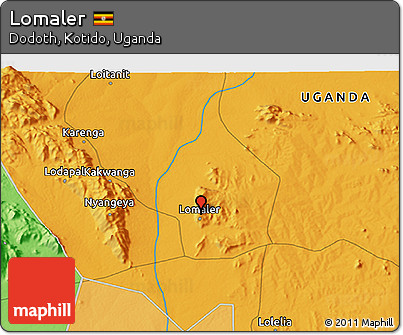 Political 3D Map of Lomaler