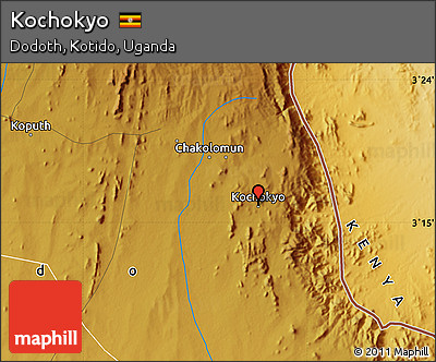 Physical Map of Kochokyo