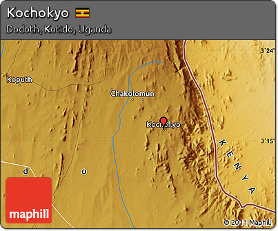 Physical Map of Kochokyo