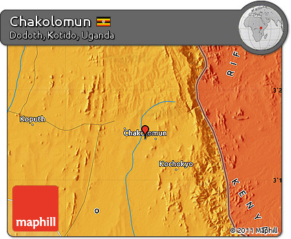 Political Map of Chakolomun