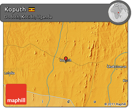 Political Map of Koputh