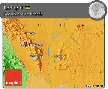 Political Map of Lodapal