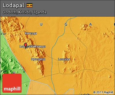 Political Map of Lodapal