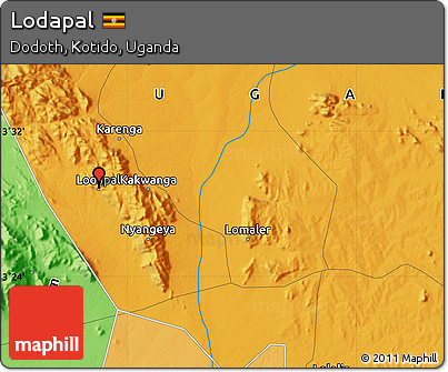 Political Map of Lodapal
