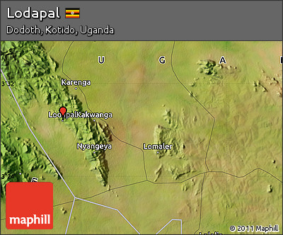 Satellite Map of Lodapal