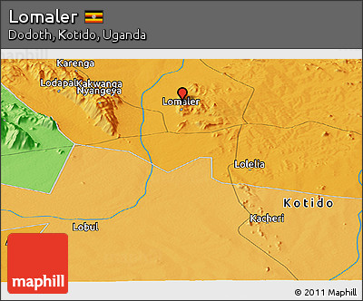 Political Panoramic Map of Lomaler