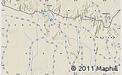 Shaded Relief Map of Dabel