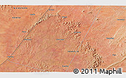 Satellite 3D Map of the area around 3° 19' 33" N, 41° 43' 30" E
