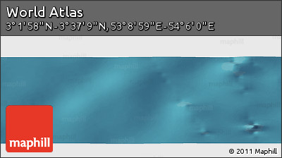 Satellite Panoramic Map of the Area around 3° 19' 33" N, 53° 37' 30" E