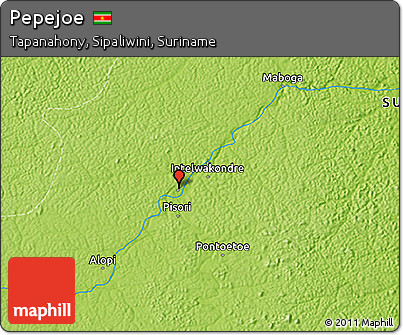 Physical 3D Map of Pepejoe