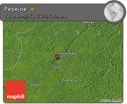 Satellite Map of Pepejoe