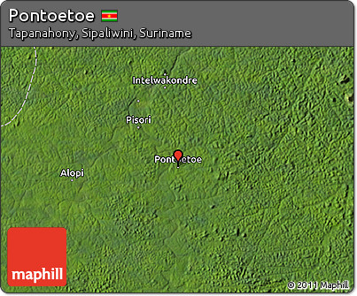 Satellite Map of Pontoetoe