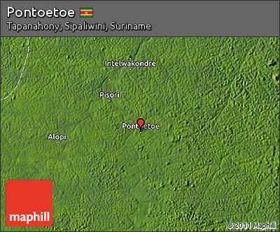 Satellite Map of Pontoetoe