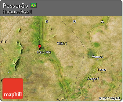 Satellite Map of Passarão