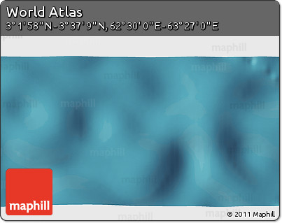 Satellite 3D Map of the Area around 3° 19' 33" N, 62° 58' 30" E