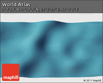 Satellite 3D Map of the Area around 3° 19' 33" N, 65° 31' 30" E