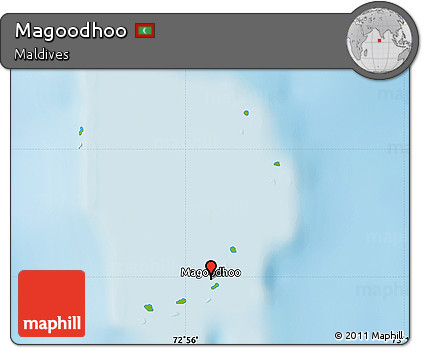 Physical Map of Magoodhoo