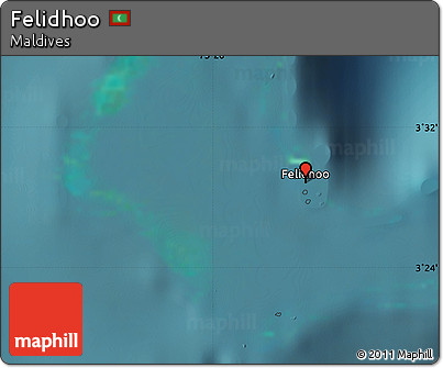 Satellite Map of Felidhoo