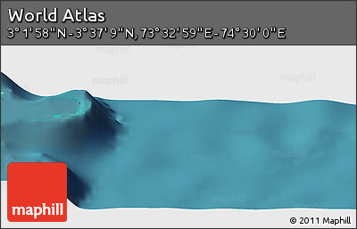 Satellite Panoramic Map of the Area around 3° 19' 33" N, 74° 1' 30" E