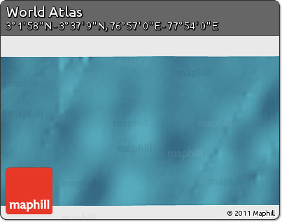Satellite 3D Map of the Area around 3° 19' 33" N, 77° 25' 30" E