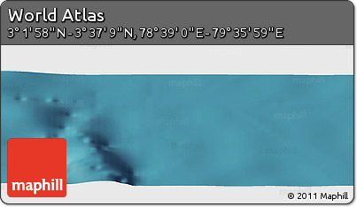 Satellite Panoramic Map of the Area around 3° 19' 33" N, 79° 7' 30" E