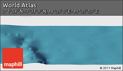 Satellite Panoramic Map of the Area around 3° 19' 33" N, 79° 7' 30" E