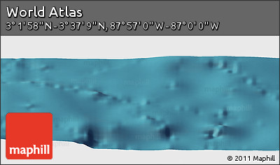 Satellite Panoramic Map of the Area around 3° 19' 33" N, 87° 28' 29" W