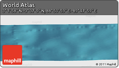 Satellite Panoramic Map of the Area around 3° 19' 33" N, 89° 19' 29" E