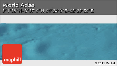 Satellite Panoramic Map of the Area around 3° 19' 33" N, 91° 52' 30" E