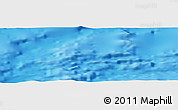 Shaded Relief Panoramic Map of the area around 3° 19' 33" N, 95° 58' 29" W