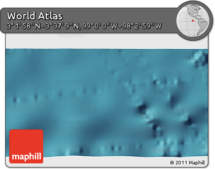 Satellite 3D Map of the Area around 3° 19' 33" N, 98° 31' 30" W