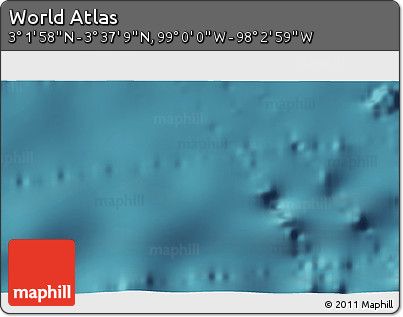 Satellite 3D Map of the Area around 3° 19' 33" N, 98° 31' 30" W