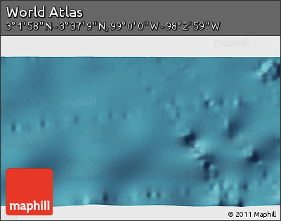 Satellite 3D Map of the Area around 3° 19' 33" N, 98° 31' 30" W