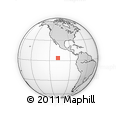 Outline Map of the Area around 3° 51' 2" N, 107° 52' 30" W, rectangular outline