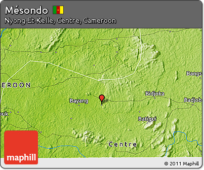 Physical 3D Map of Mésondo