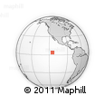 Outline Map of the Area around 3° 51' 2" N, 114° 40' 30" W, rectangular outline
