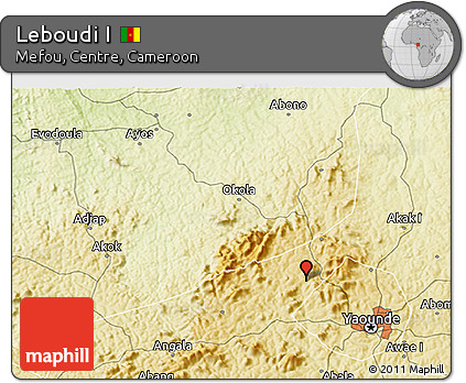 Physical 3D Map of Leboudi I