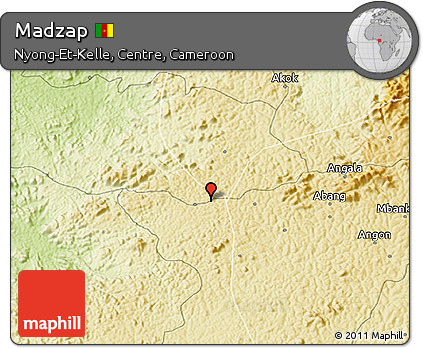 Physical 3D Map of Madzap