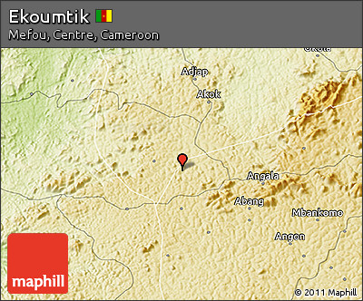 Physical 3D Map of Ekoumtik