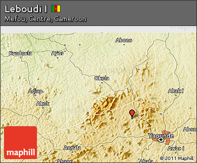 Physical 3D Map of Leboudi I