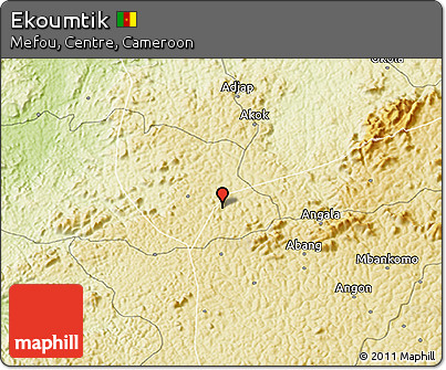 Physical 3D Map of Ekoumtik