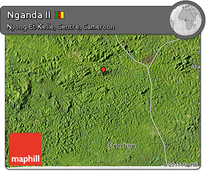Satellite 3D Map of Nganda II