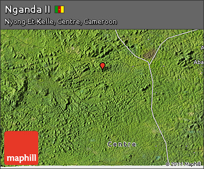 Satellite 3D Map of Nganda II