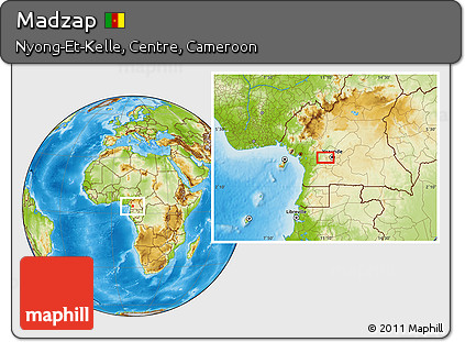 Physical Location Map of Madzap